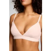 PUMA Bralette PUMA WOMEN COTTON TRIANGLE BRALETTE 1P herausnehmbare gepolsterte Cups für anpassungsfähigen Look