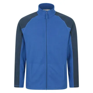 Mountain Warehouse - "Ashbourne" Fleecejacke Durchgehender Reißverschluss für Herren (Kobalt)