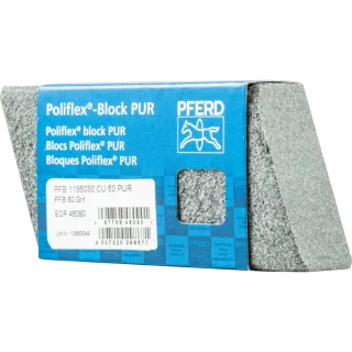 PFERD TOOLS Poliflex Schleifblock Bindung PUR für Feinschliff und Finish - 41020060