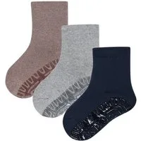 Sterntaler® ABS-Socken Multipack Fliesen Flitzer Soft (3-Paar, 3er-Pack)