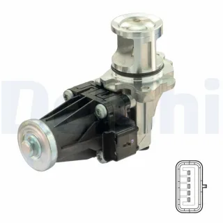 Delphi AGR-Ventil Citroen Fiat Ford Peugeot
