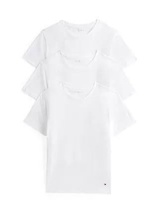 STRETCH CN TEE SS 3PACK white - Gr. - XL