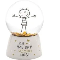 Sheepworld Bierkrug Traumkugel Glitzerkugel Schneekugel Geschenk Sheepworld HDSL 74493, Material: Polyresin, Kunststoff, Glas