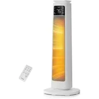 FOHERE Heizlüfter 4-in-1 Heizlüfter Energiesparend, 2000W PTC Elektroheizung, 70° Oszillation, Fernbedienung, Kipp- & Überhitzungsschutz