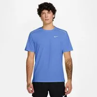 Nike Laufshirt M NK DF UV MILER SS mit reflektierenden Details, atmungsaktiv, schnell trocknend