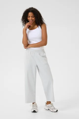 Casual Hose Relaxed fit Nantucket breeze/White stripe white