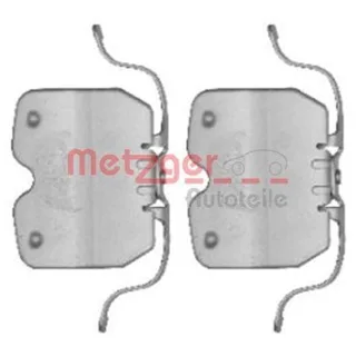 Metzger Bremsbelag-Zubeh?rsatz vorne BMW X4 X5 X6 3,0