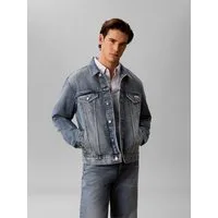Calvin Klein Jeans Jeansjacke ANDREW CLASSIC TRUCKER authentische 90er-Jahre-Passform, Metallknöpfe mit Logo