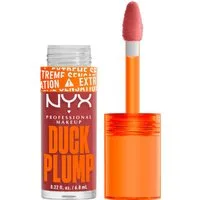 NYX PROFESSIONAL MAKEUP Lipgloss DUCK PLUMP LIP LACQUER, sofortiger Schmollmund-Effekt dank Kollagenpeptiden