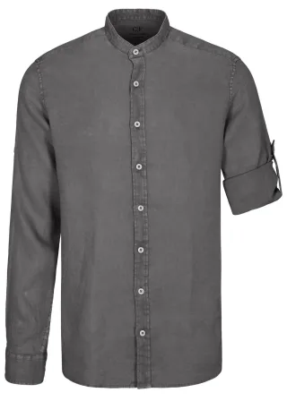 COMMANDER Finest Clothing - Hemd, 1/1 Arm slate - Gr. - L