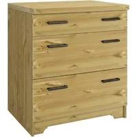 Home affaire Unterschrank Meliss aus massiver Kiefer, Breite 80 cm, Soft-Close-Funktion