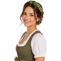 Trachtenland Diadem Flecht Haarreif 'Samira' für Damen, Geflochtener