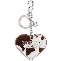 Tommy Jeans Schlüsselanhänger TJW COW HEART CHARM, Taschenanhänger, Accessoires, Taschen Charm, Bag Charm in Kuhoptik