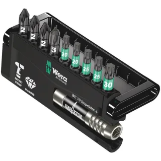 Wera Bit-Check 10 Impaktor 4, 10-teilig - 05057417001