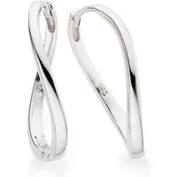 Bruno Banani Paar Creolen Schmuck Geschenk Silber 925 Ohrschmuck Ohrringe