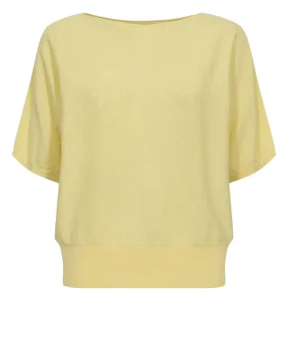 Nümph - NUVILDY SS PULLOVER popcorn - Gr. - XS