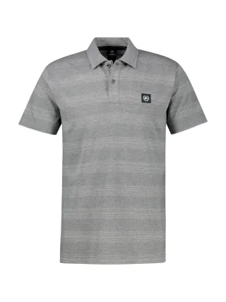 LERROS - POLO-KNOPF lava grey - Gr. - XL