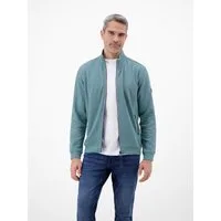 LERROS Sweatjacke Sweatjacke aus Baumwollmischgewebe Jacke im Baumwollmix mit Reißverschluss, Stehkragen und Seitentaschen