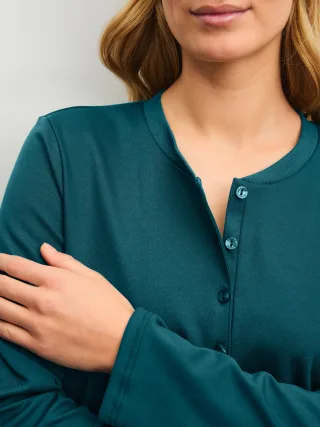 CALIDA - DAMEN Pyjama dark petrol - Gr. - M