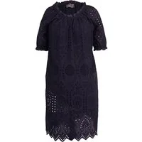 White Label Midikleid Kleid mit Madeira-Spitze