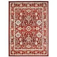 Tapiso Teppich RIVIOLI, rechteckig, Höhe: 9 mm, Wohnzimmer, Schlafzimmer, Kurzflor, Fransen