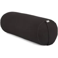 bodhi Yoga Bolster BASIC schwarz, Dinkelhülsen