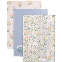 Next Geschirrtuch Maisie Geschirrtücher mit floralem Muster, 3er-Set, (3-tlg)