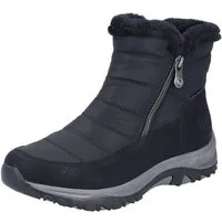Rieker Winterboots Winterstiefelette, Snowboots mit Reißverschlüsse und Warmfutter