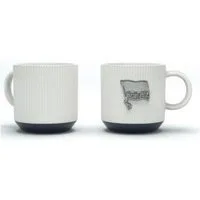 Hertha BSC Berlin Becher Hertha BSC Tasse Platine, Keramik, Metall