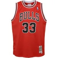 Mitchell & Ness Print-Shirt Swingman Jersey Chicago Bulls 9798 Scottie Pippen