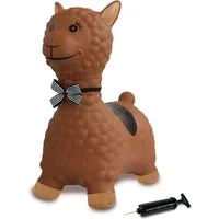 Jamara Hüpftier Lama, braun, inkl. Luftpumpe