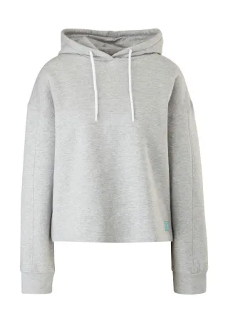 Q/S designed by - Sweatshirt im Loose Fit grau - Gr. - S