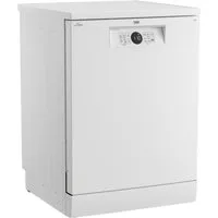 BEKO Standgeschirrspüler BDFN26430W 7694801677, 14 Maßgedecke, SteamGloss – Glänzende Gläser dank optimierter Trocknung