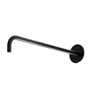 Steinberg Brausearm - Wandmontage 450mm, verstärkte Wandhalterung schwarz matt, 100.7910S 1007910S
