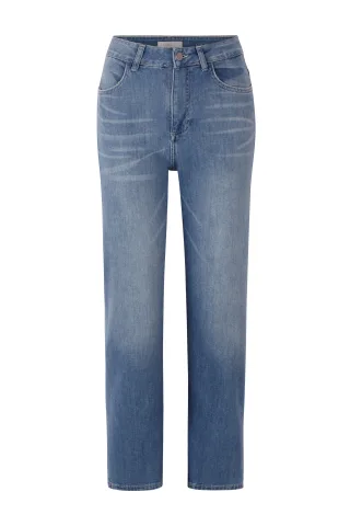 Rich & Royal - Kick Flare Organic light blue organic denim blue - Gr. - 32