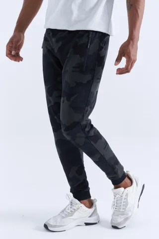 Herren-Camouflage Slim Fit Sweatpants