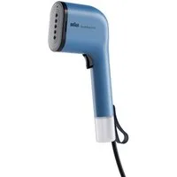 Braun Dampfbürste QuickStyle 3 GS 3024 BL - 22 g/min Dampfmenge, 30 Sek. Aufheizzeit, 1100 W, 1.100 W, 70 & 120 ml Wassertank, hitzebeständige Tasche, 2,0 m Kabel