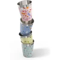 Sigg Kinderbecher Kinderbecher Set Daydream, Edelstahl