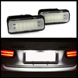 2x LED Kennzeichenbeleuchtung für Mercedes S203 C219 W211 S211 R171 T-Modell SLK
