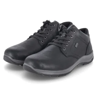 Rieker Winterschuhe - Gr. 41 - Schwarz - Leder und Synthetik