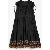 Next Minikleid Gestuftes Minikleid – Kurzgröße (1-tlg)
