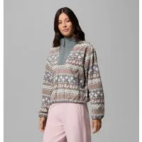 Columbia Fleecepullover Sequoia Grove II Printed Half Zip mit Halbreißverschluss, aus Polyester-Fleece, Langarm-Design