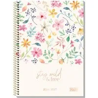 Häfft Schülerkalender Häfft College-Timer A5 26/27 - Schülerkalender [Wild Blossoms]