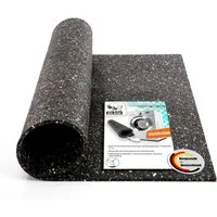 BigDean Gummimatte Antivibrationsmatte – Gummigranulat-Unterlage 60x60cm, Stück, 1-St., Gummimatte, Antivibration, schalldämmend, rutschfest und wasserfest