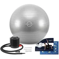 VITALWORXX Gymnastikball VITALWORXX Gymnastikball für Schwangere, extrem stabil, mit Pumpe, Hohe Materialstärke, Anti-Burst-System