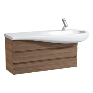LAUFEN Waschtisch Il Bagno Alessi One 1200x500, weiß mit LCC , Ablage links, 81497.4, 8149744001091 H8149744001091