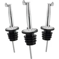 Layba Flaschenausgießer LAYBA Flaschenausgießer 3er-Set Silber