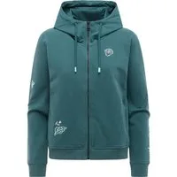 Ragwear Sweatjacke Parya Embro Damen Zipper mit Stickereien