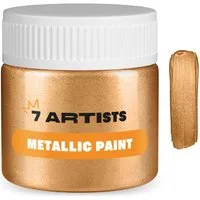 7 Artists Acrylfarbe 7 Artists Acrylfarbe Metallic 50 - 230 ml Gold, Silber