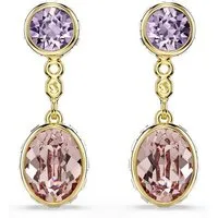 Swarovski Paar Ohrhänger Schmuck Geschenk Chroma Ohrringe, mit Swarovski® Kristall - Einhänger abnehmbar